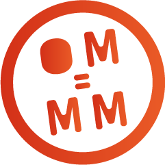 OM=MM Logo design