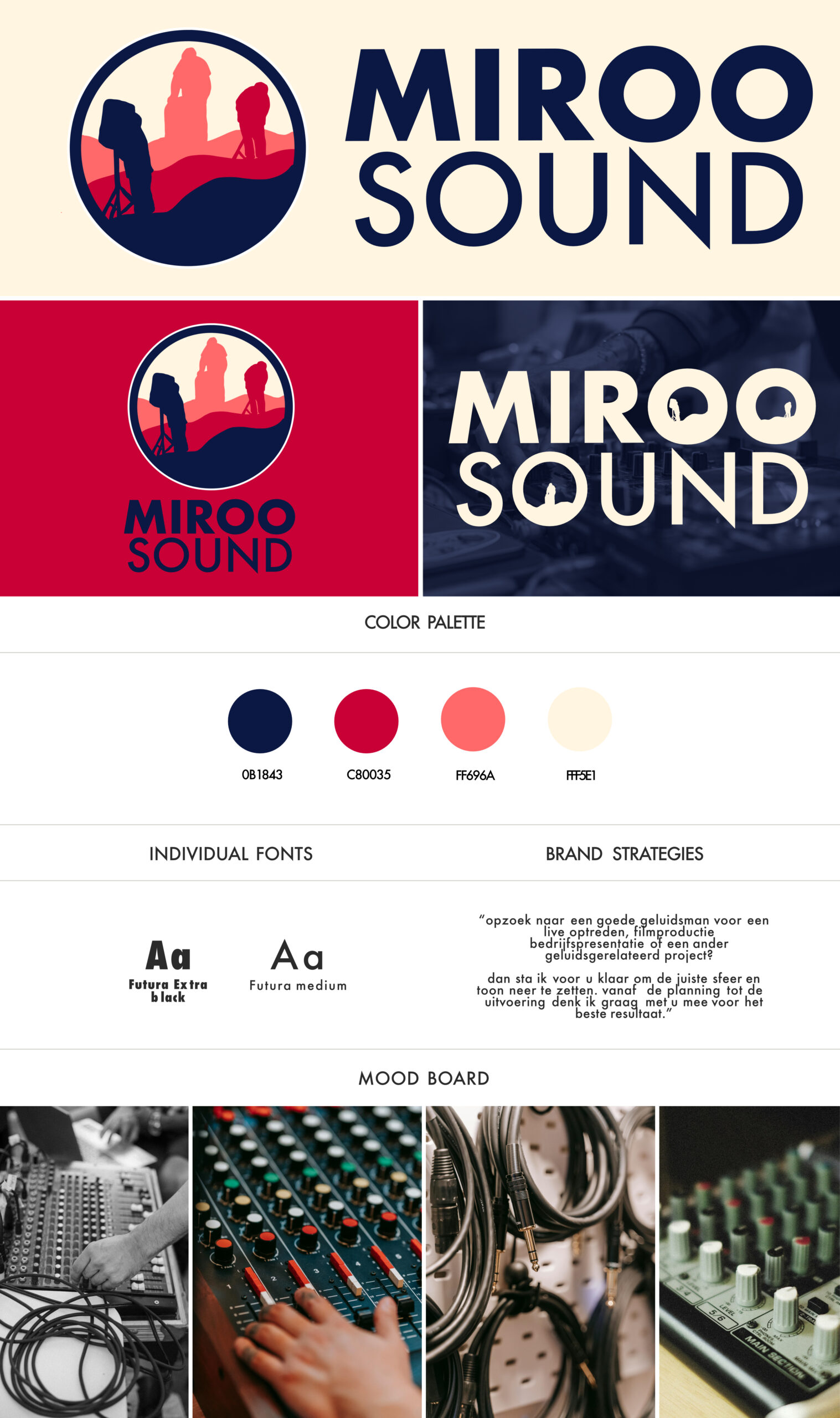 Miroo Sound brand guide